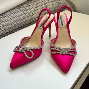 Steve Madden Pink Slingback Heels